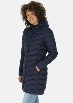 Best X-trail Colorado Lightweight Hooded Coat W Dk. Navy