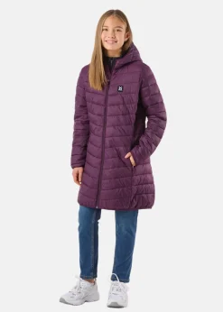 Outlet X-trail Colorado Lightweight Hooded Coat JR Burgundy