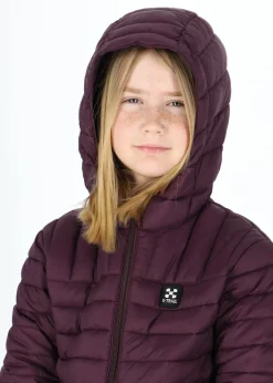 Outlet X-trail Colorado Lightweight Hooded Jacket JR Burgundy