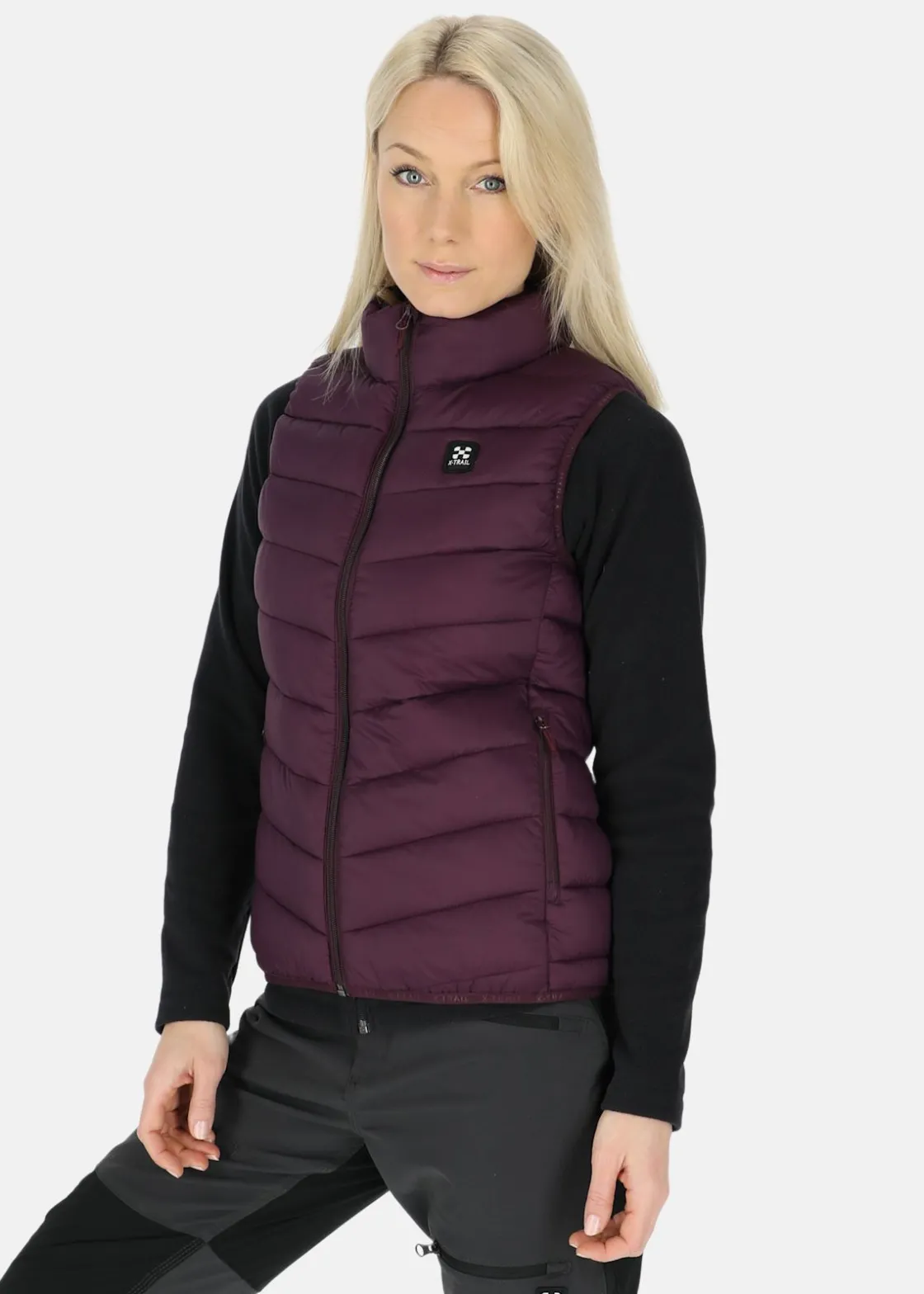 Hot X-trail Colorado Lightweight Vest W Burgundy
