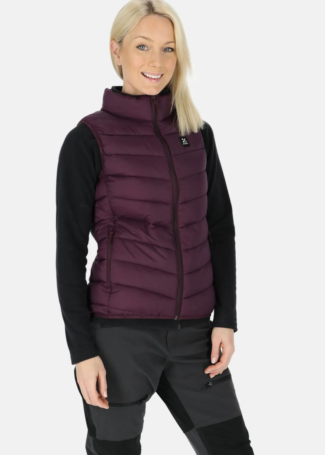 Hot X-trail Colorado Lightweight Vest W Burgundy
