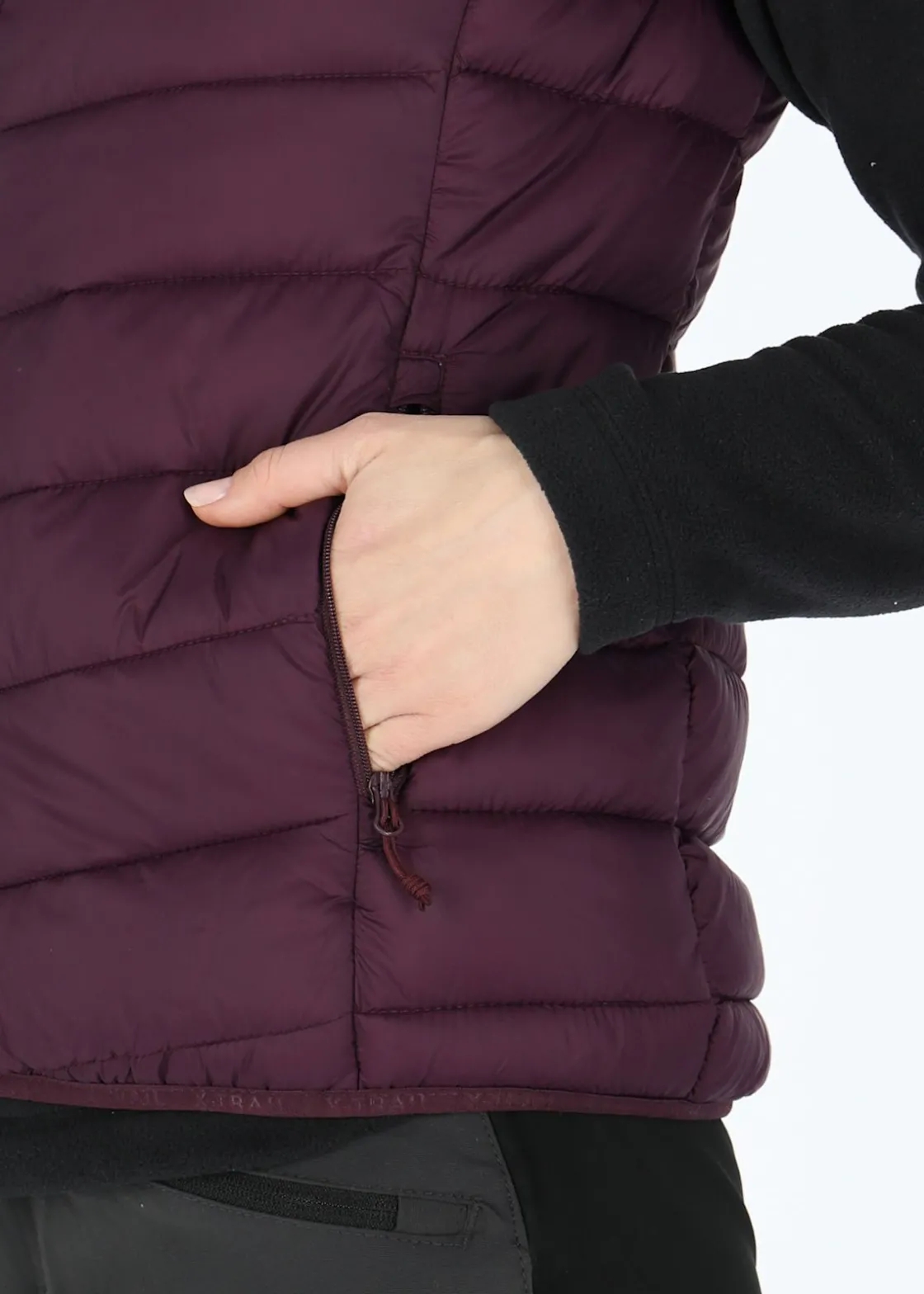 Hot X-trail Colorado Lightweight Vest W Burgundy