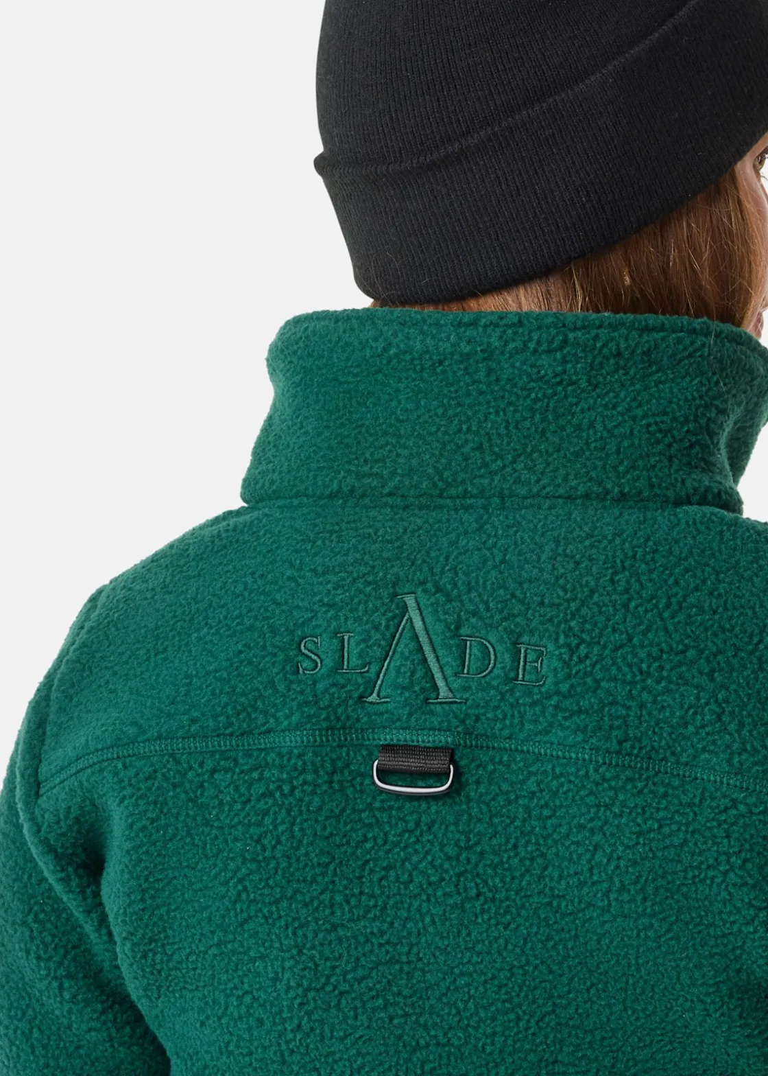 Discount Slade Colorado Pile Coat W Emerald Green