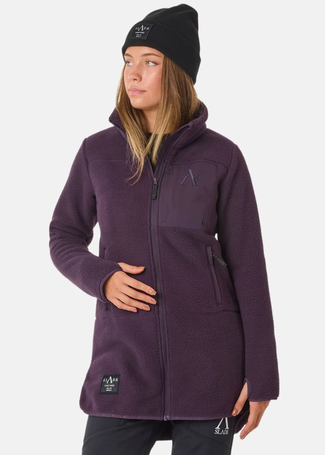 Outlet Slade Colorado Pile Coat W Dk. Plum