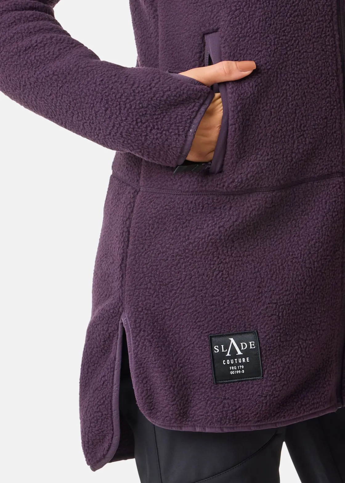 Outlet Slade Colorado Pile Coat W Dk. Plum