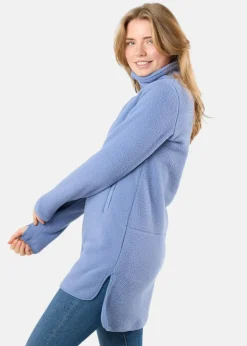 Outlet Slade Colorado Pile Coat W Dusty Blue