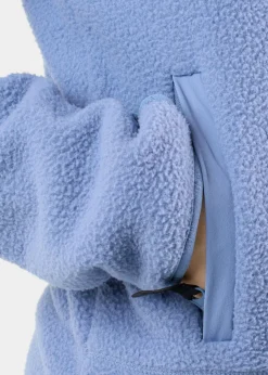 Outlet Slade Colorado Pile Coat W Dusty Blue