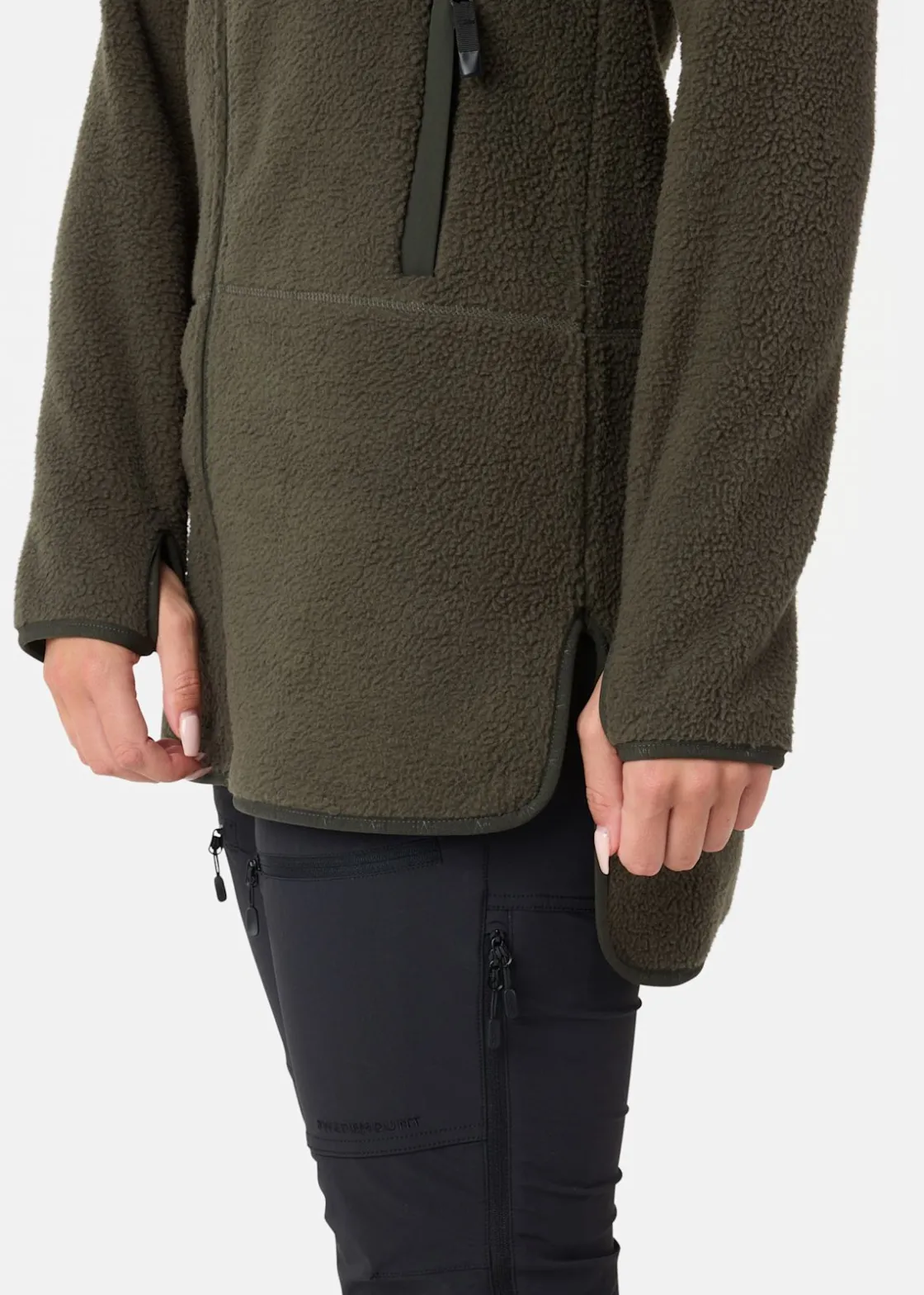 Clearance Slade Colorado Pile Coat W Olive
