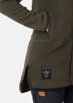 Clearance Slade Colorado Pile Coat W Olive