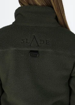 Clearance Slade Colorado Pile Coat W Olive
