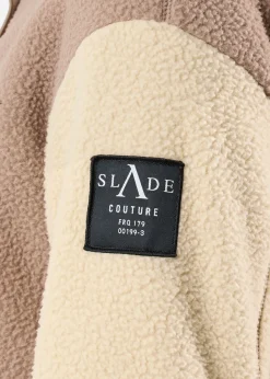 Sale Slade Colorado Pile Jacket W Coffee/Sand