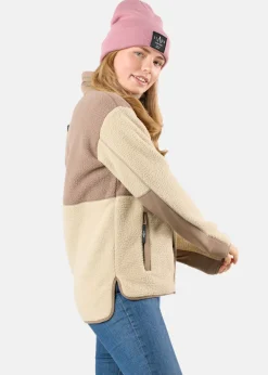 Sale Slade Colorado Pile Jacket W Coffee/Sand
