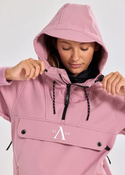 Slade Colorado Softshell Anorak W Dusty Rose