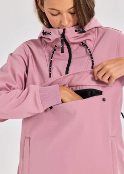 Slade Colorado Softshell Anorak W Dusty Rose