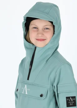 New Slade Colorado Softshell Anorak JR Seaweed Green