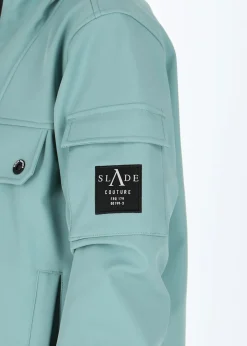 New Slade Colorado Softshell Anorak JR Seaweed Green