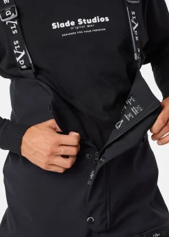 Discount Slade Colorado Softshell Bib Pant Black