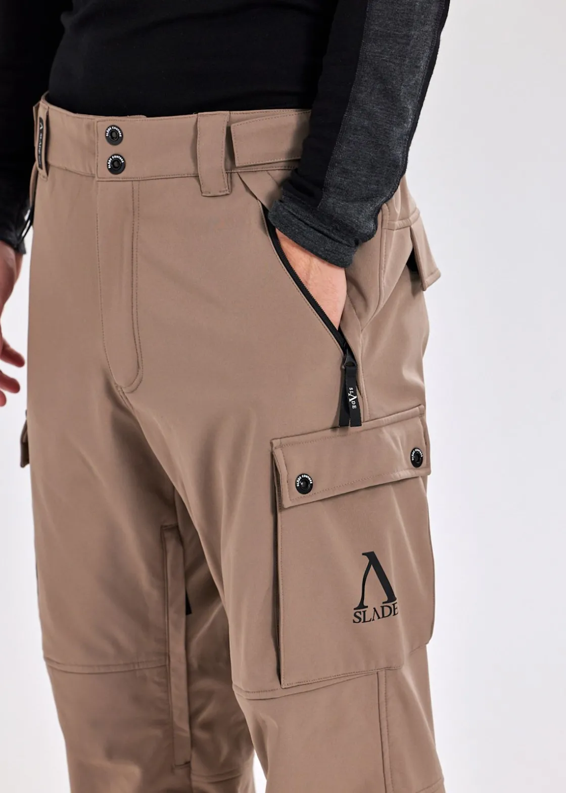 Hot Slade Colorado Softshell Cargo Pants Coffee