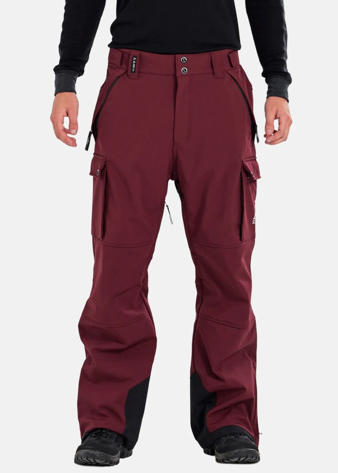 Sale Slade Colorado Softshell Cargo Pants Burgundy