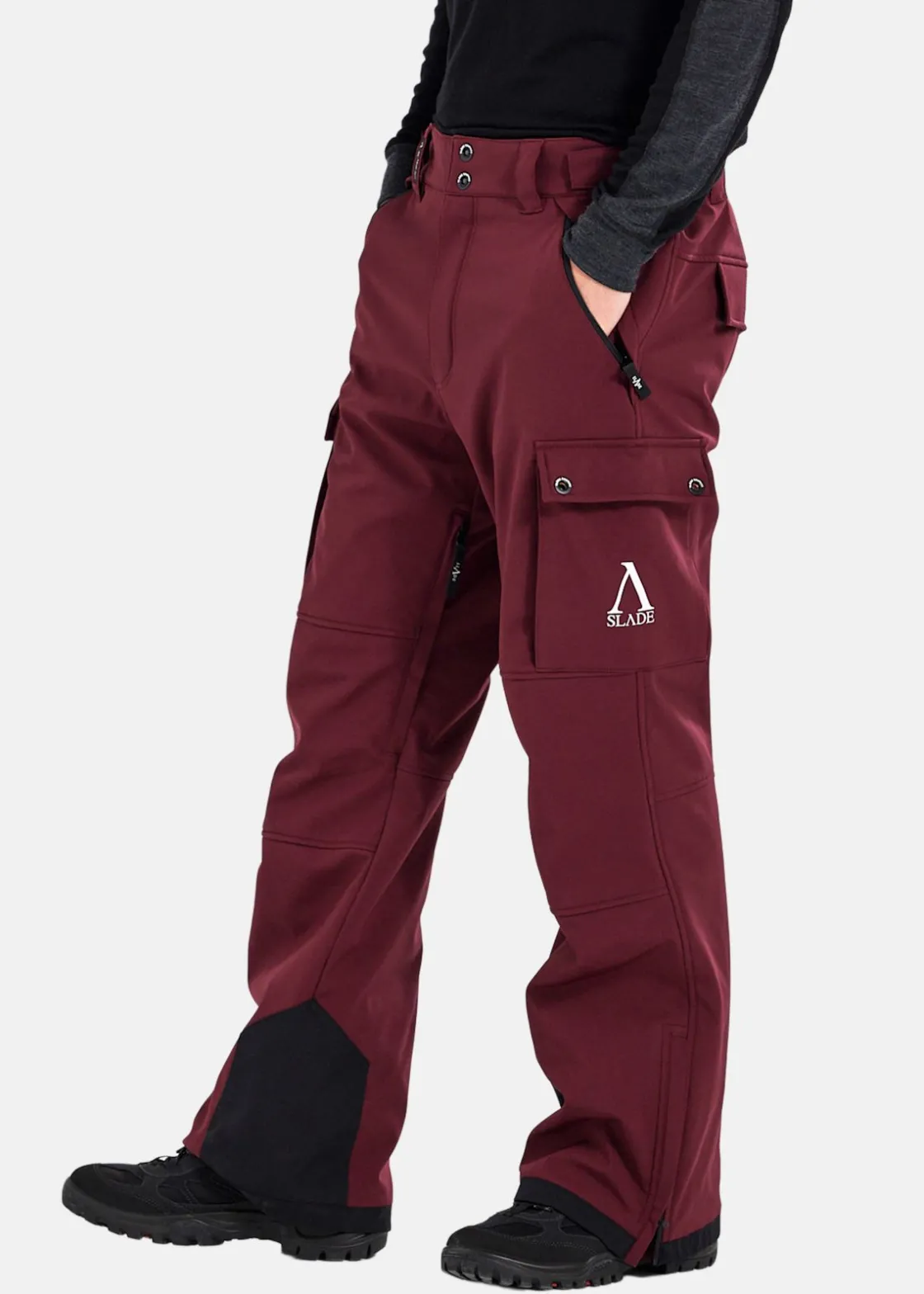 Sale Slade Colorado Softshell Cargo Pants Burgundy
