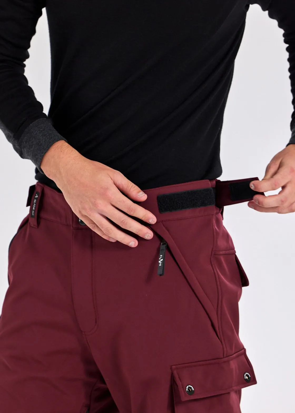 Sale Slade Colorado Softshell Cargo Pants Burgundy
