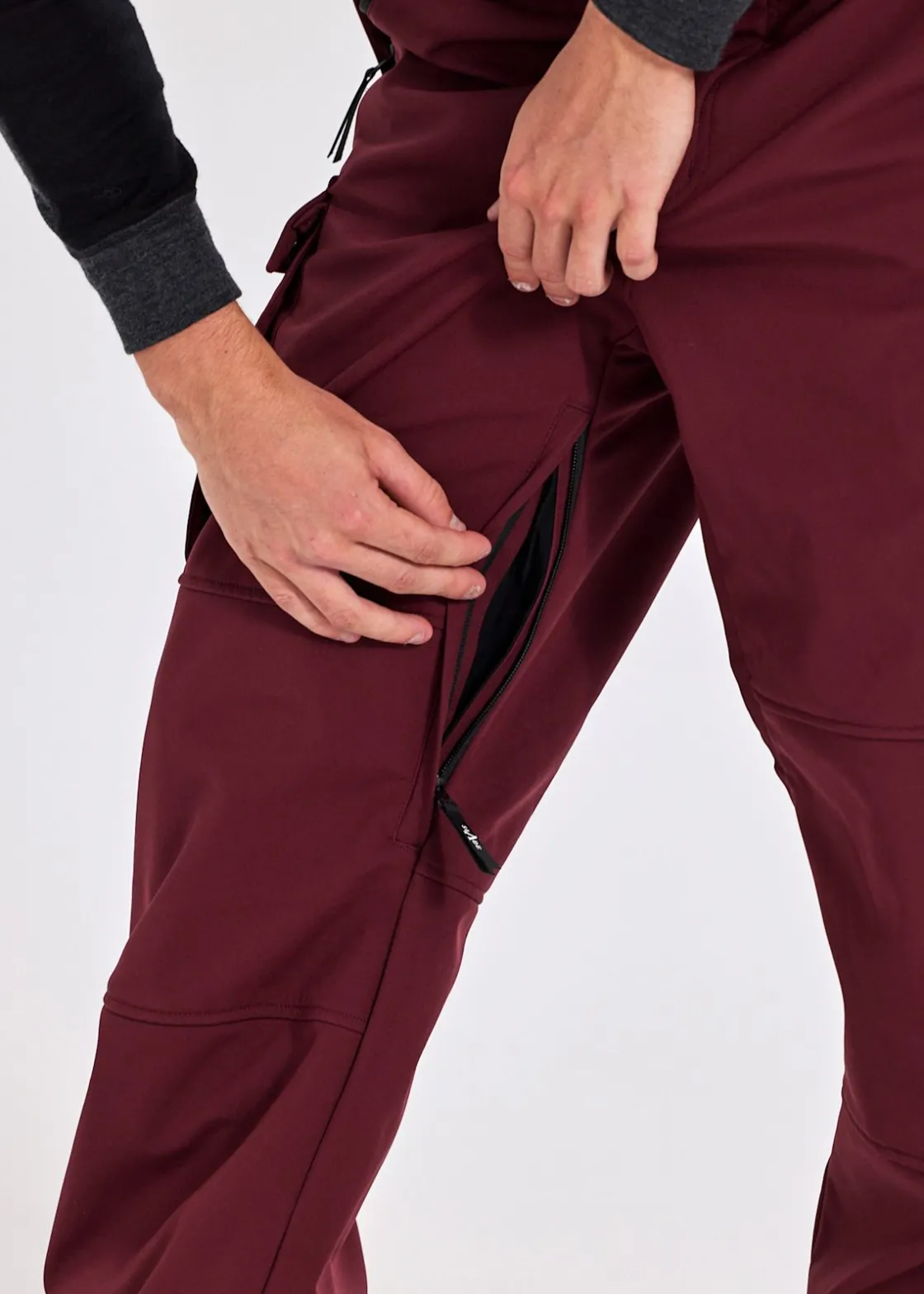 Sale Slade Colorado Softshell Cargo Pants Burgundy