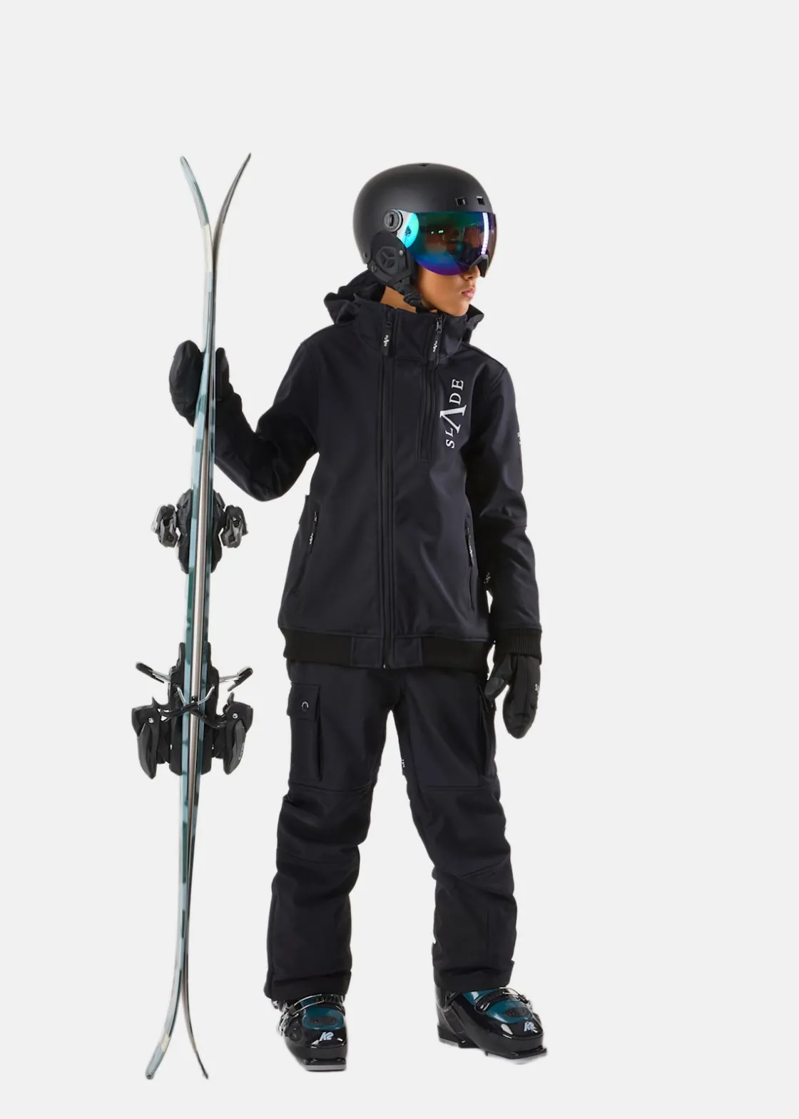 Hot Slade Colorado Softshell Jacket JR Black/Black