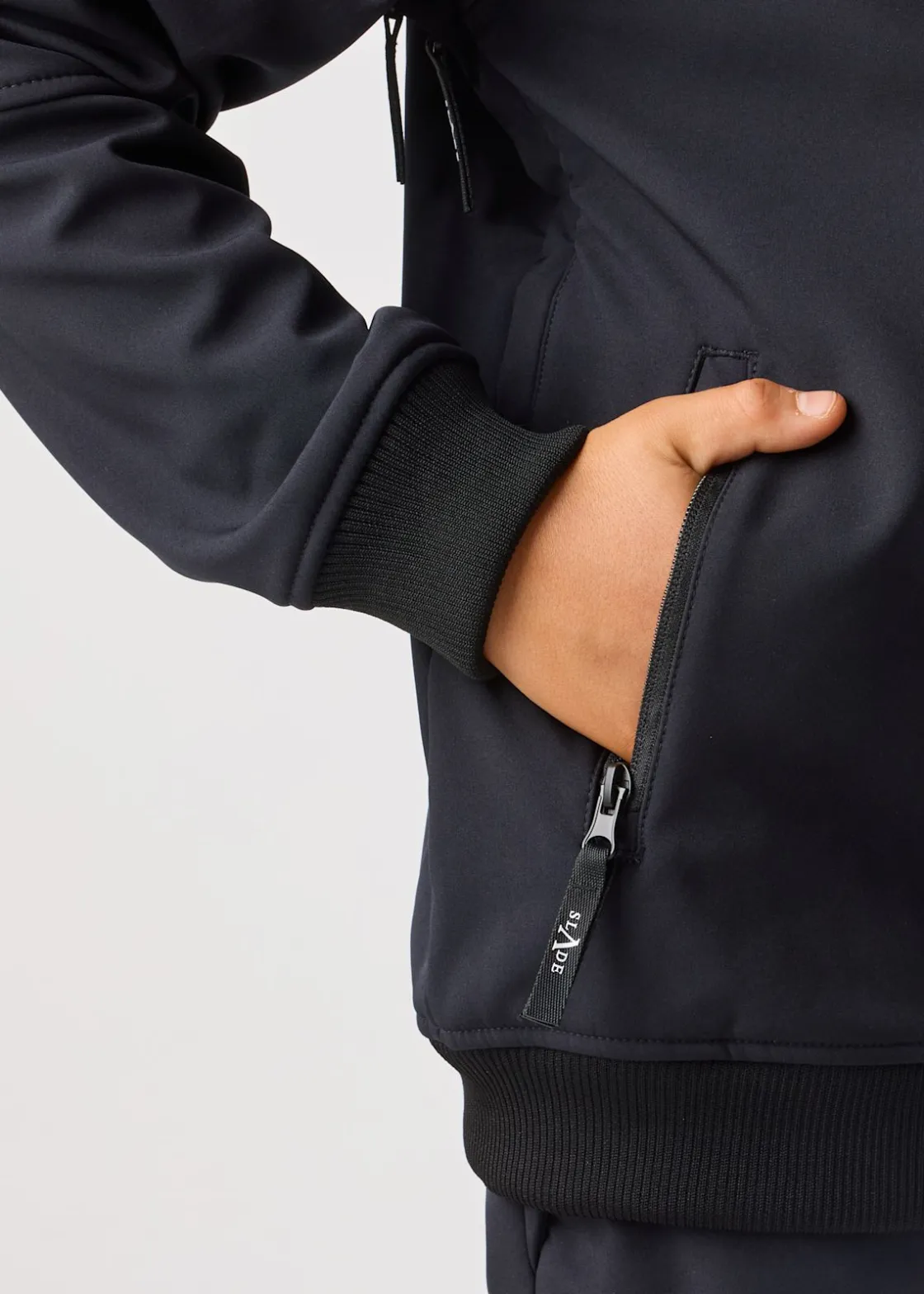Hot Slade Colorado Softshell Jacket JR Black/Black