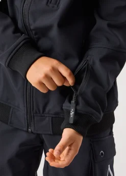 Hot Slade Colorado Softshell Jacket JR Black/Black