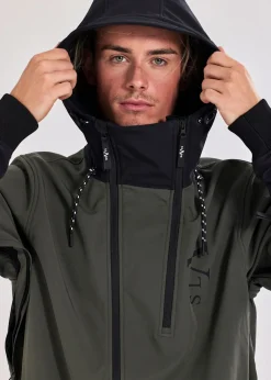 Sale Slade Colorado Softshell Jacket Olive/Black