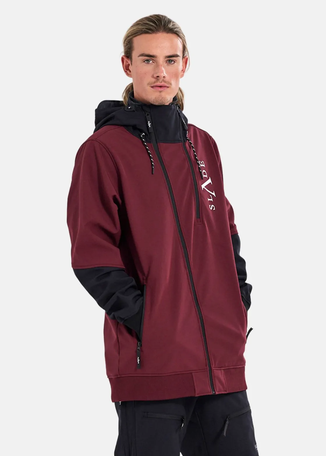 Best Slade Colorado Softshell Jacket Burgundy/Black