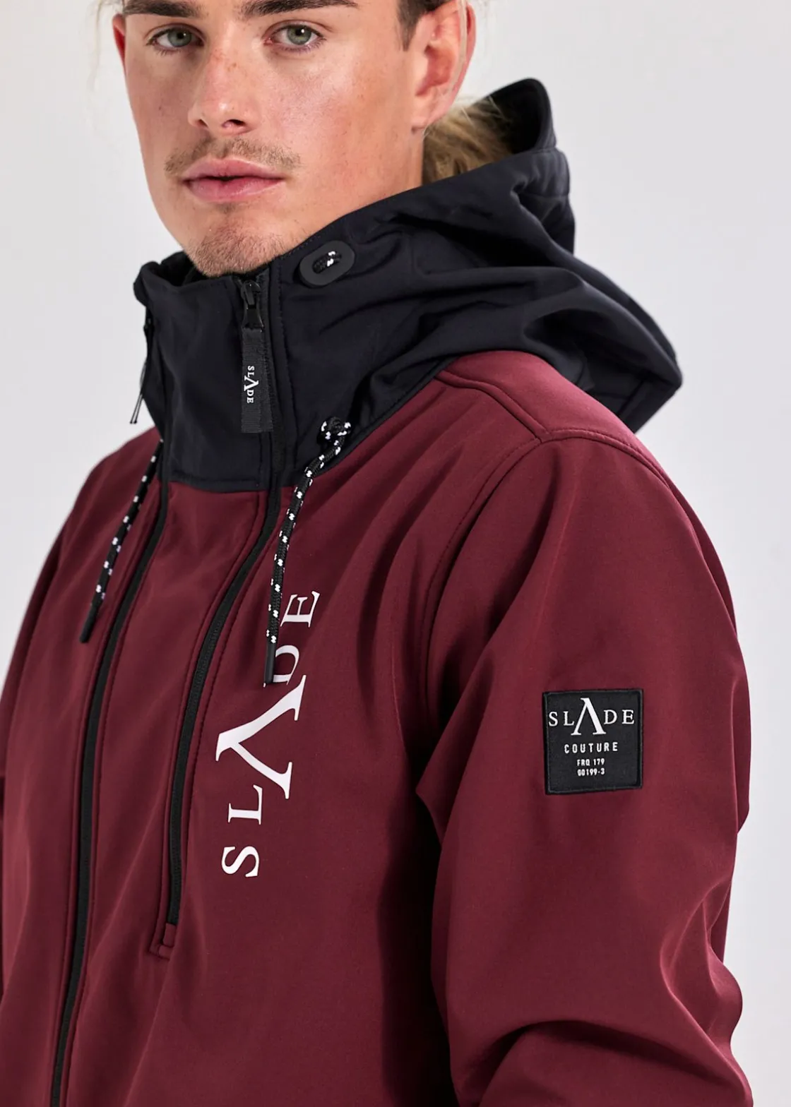 Best Slade Colorado Softshell Jacket Burgundy/Black