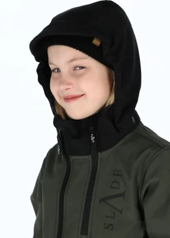 Slade Colorado Softshell Jacket JR Olive/Black