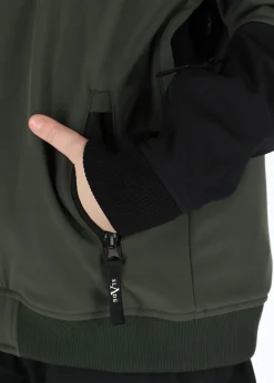 Slade Colorado Softshell Jacket JR Olive/Black