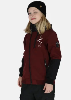 Hot Slade Colorado Softshell Jacket JR Burgundy/Black