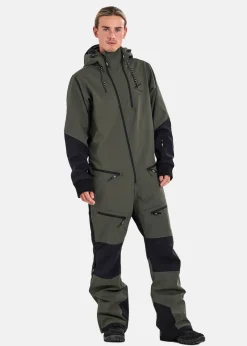 Clearance Slade Colorado Softshell Skisuit Olive/Black