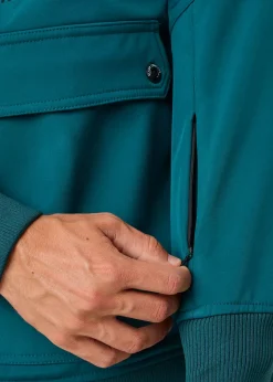 Online Slade Colorado Softshell Snow Hood Emerald Green