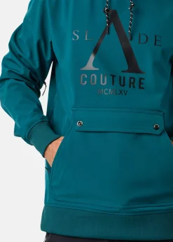 Online Slade Colorado Softshell Snow Hood Emerald Green