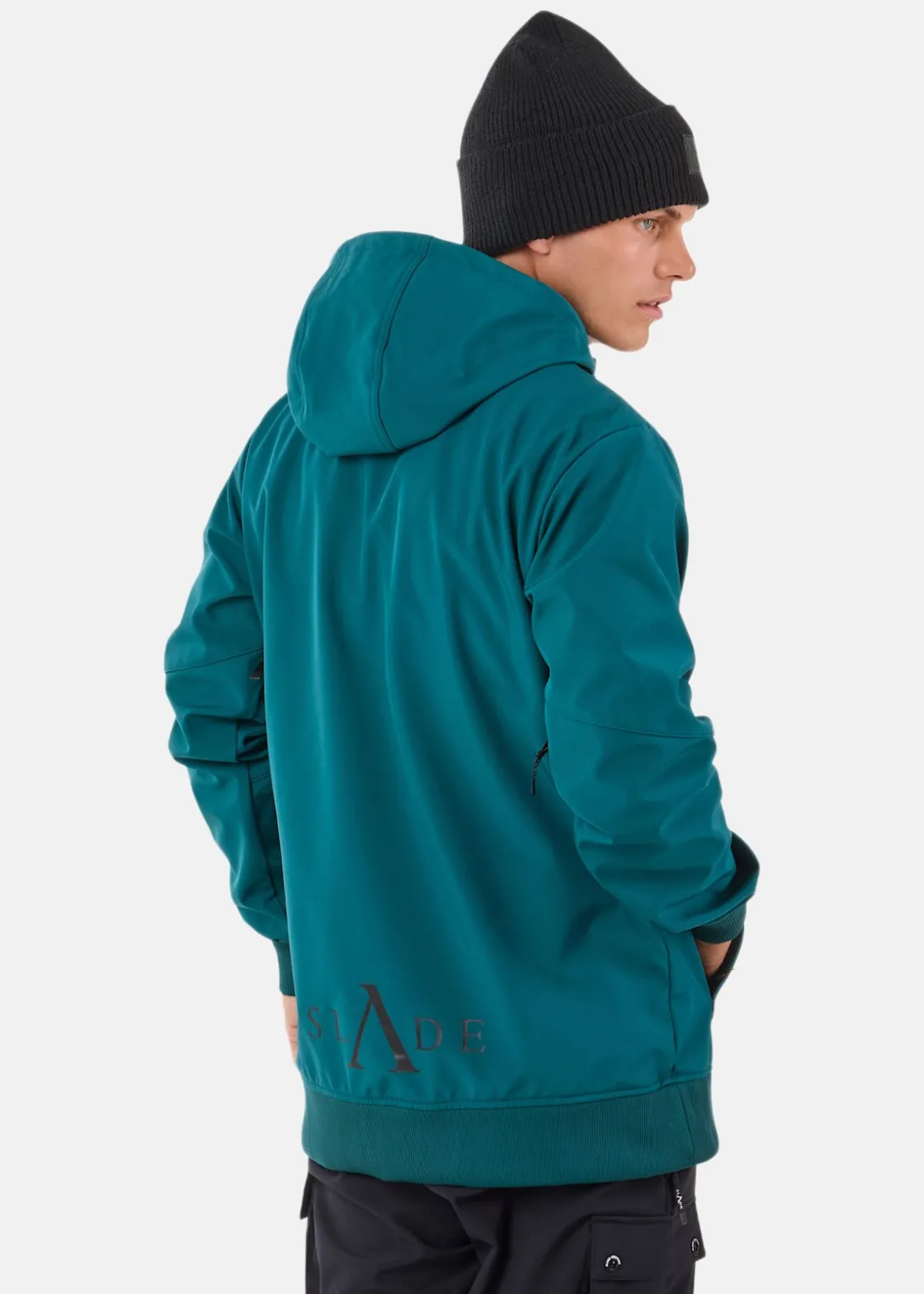 Online Slade Colorado Softshell Snow Hood Emerald Green