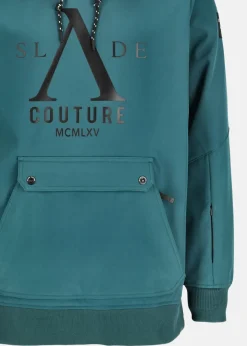 Online Slade Colorado Softshell Snow Hood Emerald Green