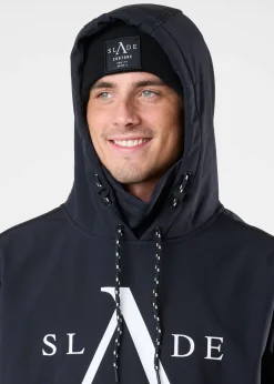 New Slade Colorado Softshell Snow Hood Black/White