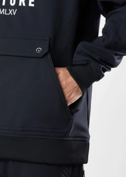 New Slade Colorado Softshell Snow Hood Black/White