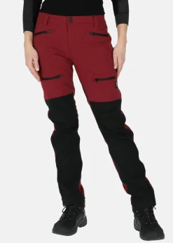 X-trail Colorado Stretch Pants W Dk.Burgundy/Black