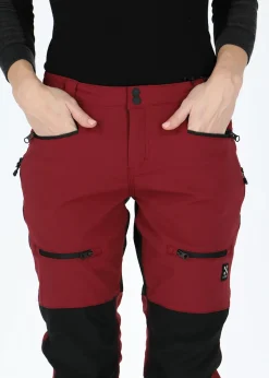 X-trail Colorado Stretch Pants W Dk.Burgundy/Black