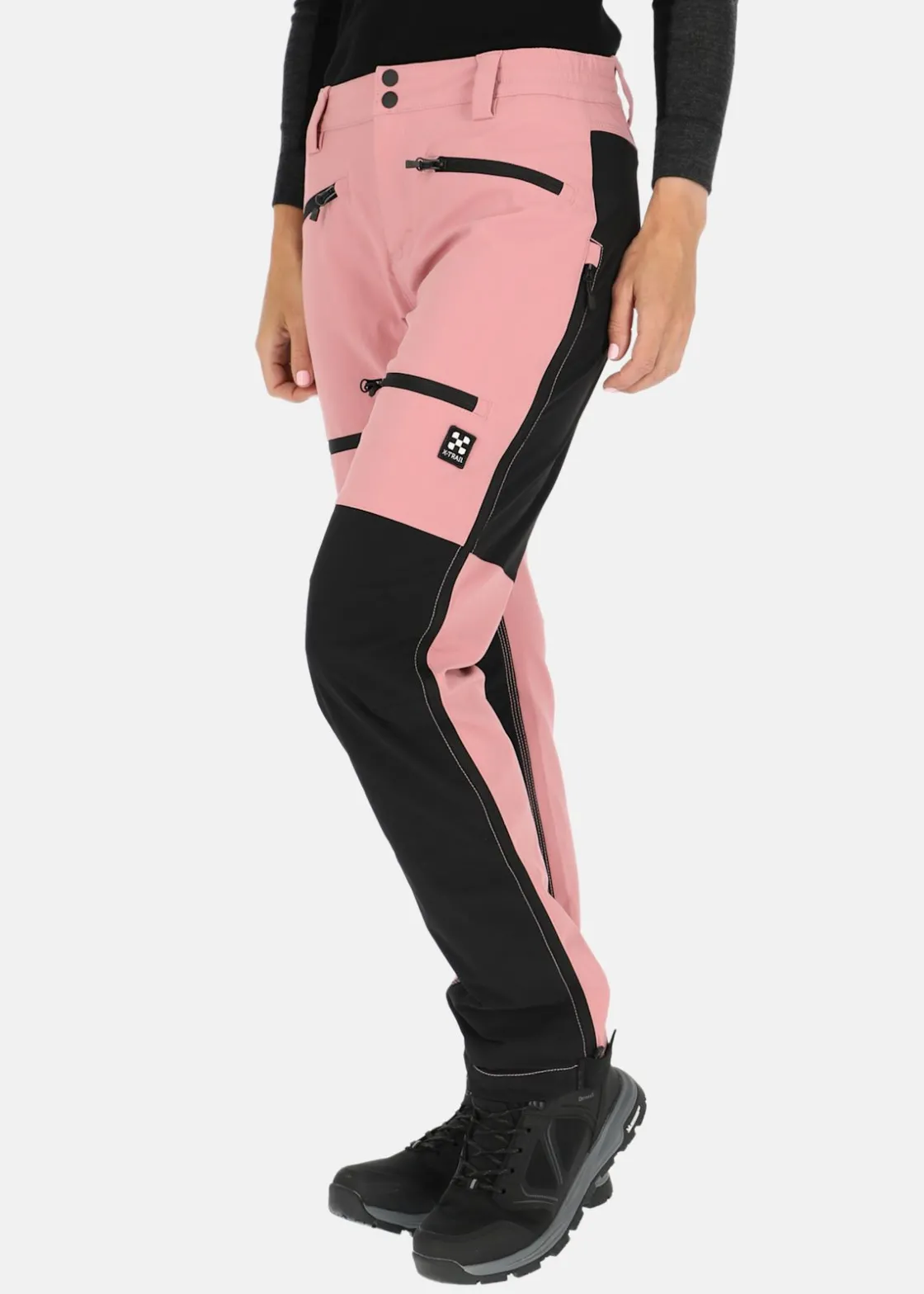Online X-trail Colorado Stretch Pants W Dusty Rose/Black