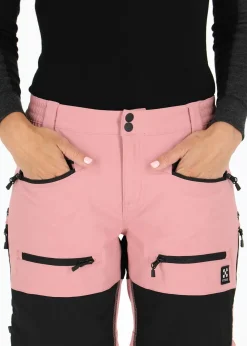 Hot X-trail Colorado Stretch Shorts W Dusty Rose/Black