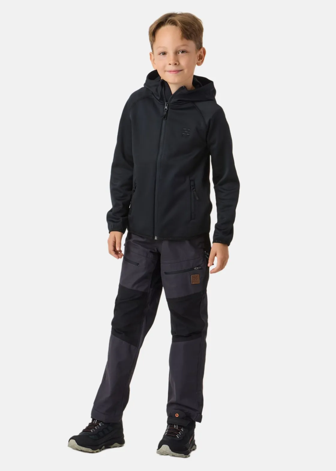 Sale X-trail Colorado Stretch Zip Hood JR II Black