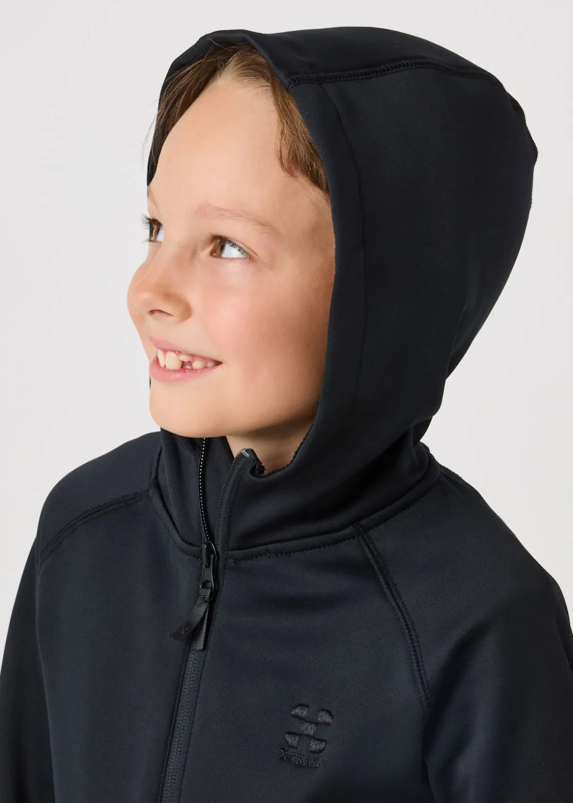 Sale X-trail Colorado Stretch Zip Hood JR II Black