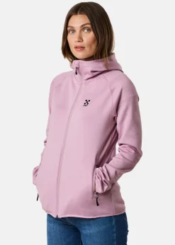 Sale X-trail Colorado Stretch Zip Hood W II Pale Mauve