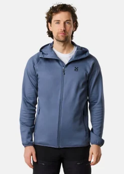 Clearance X-trail Colorado Stretch Zip Hood II Denim Blue